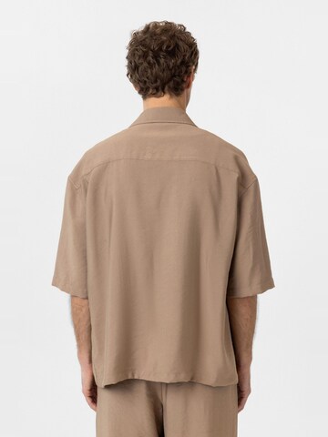Antioch Comfort fit Button Up Shirt 'Ricardo' in Brown