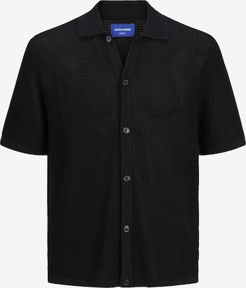 Vestes en maille 'JORALMERIA' JACK & JONES en noir : devant