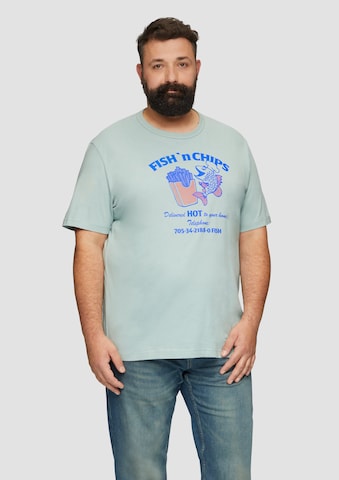T-Shirt s.Oliver en vert : devant