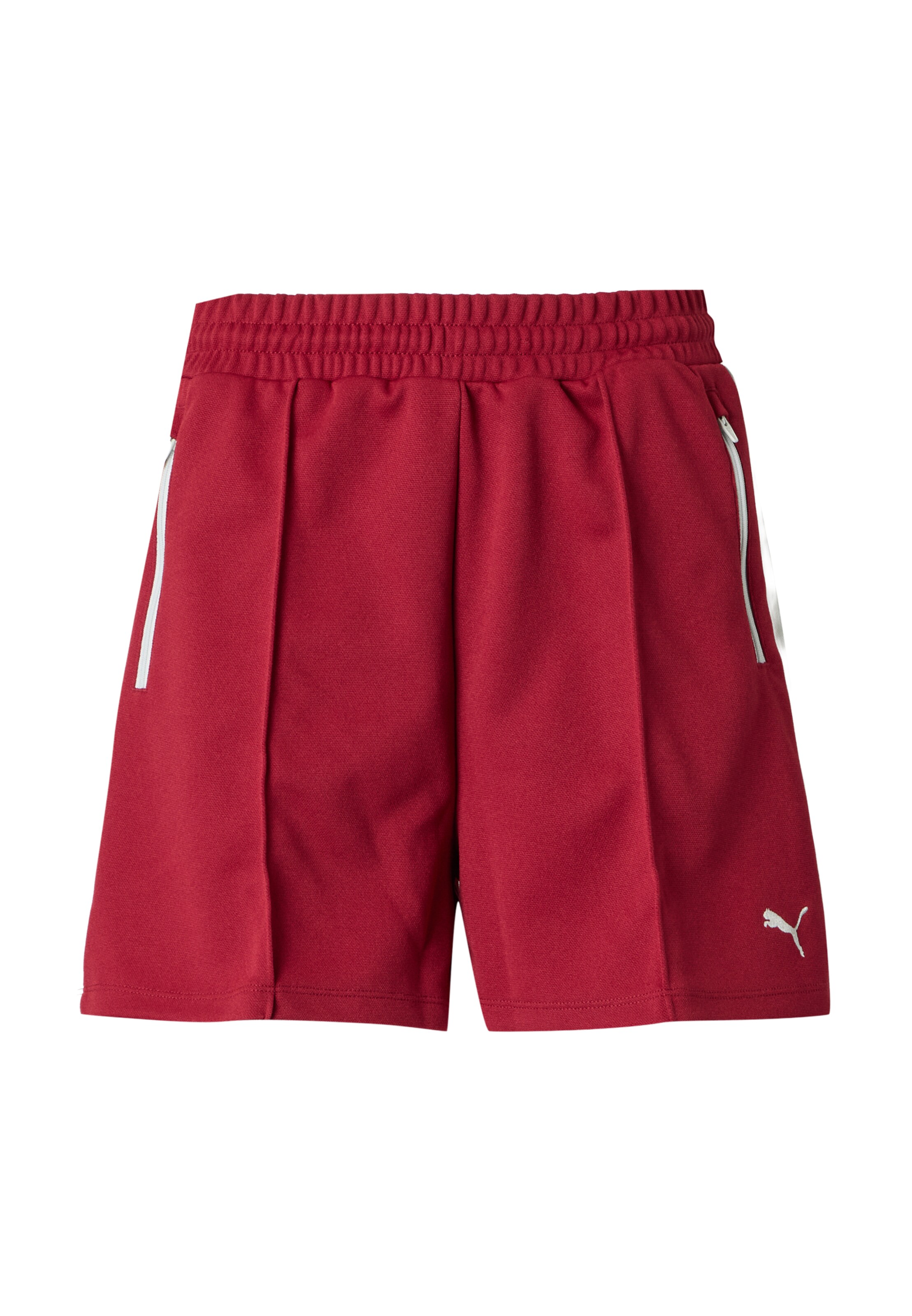 PUMA - Loosefit Calças de desporto 'T7' em rosa: frente
