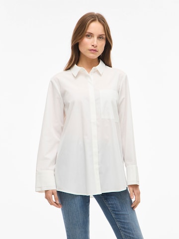 VILA Blouse 'VIELLIA' in Wit: voorkant