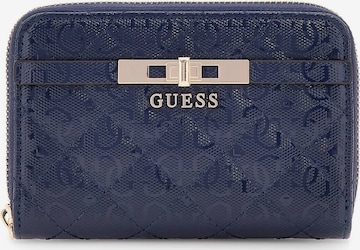 GUESS Portemonnaie 'Idra' in Blau: Vorderseite