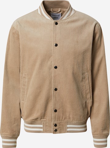 DAN FOX APPAREL Tussenjas 'Leo' in Beige: voorkant