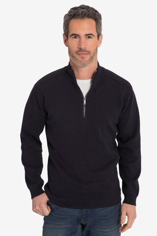 Pull-over JP1880 en bleu : devant