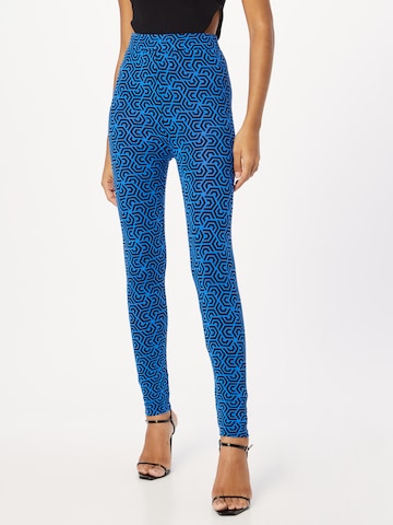 Skinny Leggings 'BYROMINA' b.young en bleu : devant