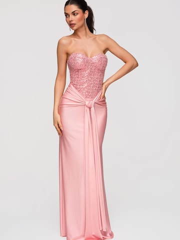 Ombre Abendkleid‌‌‌‌‌‌‌‌ in Pink