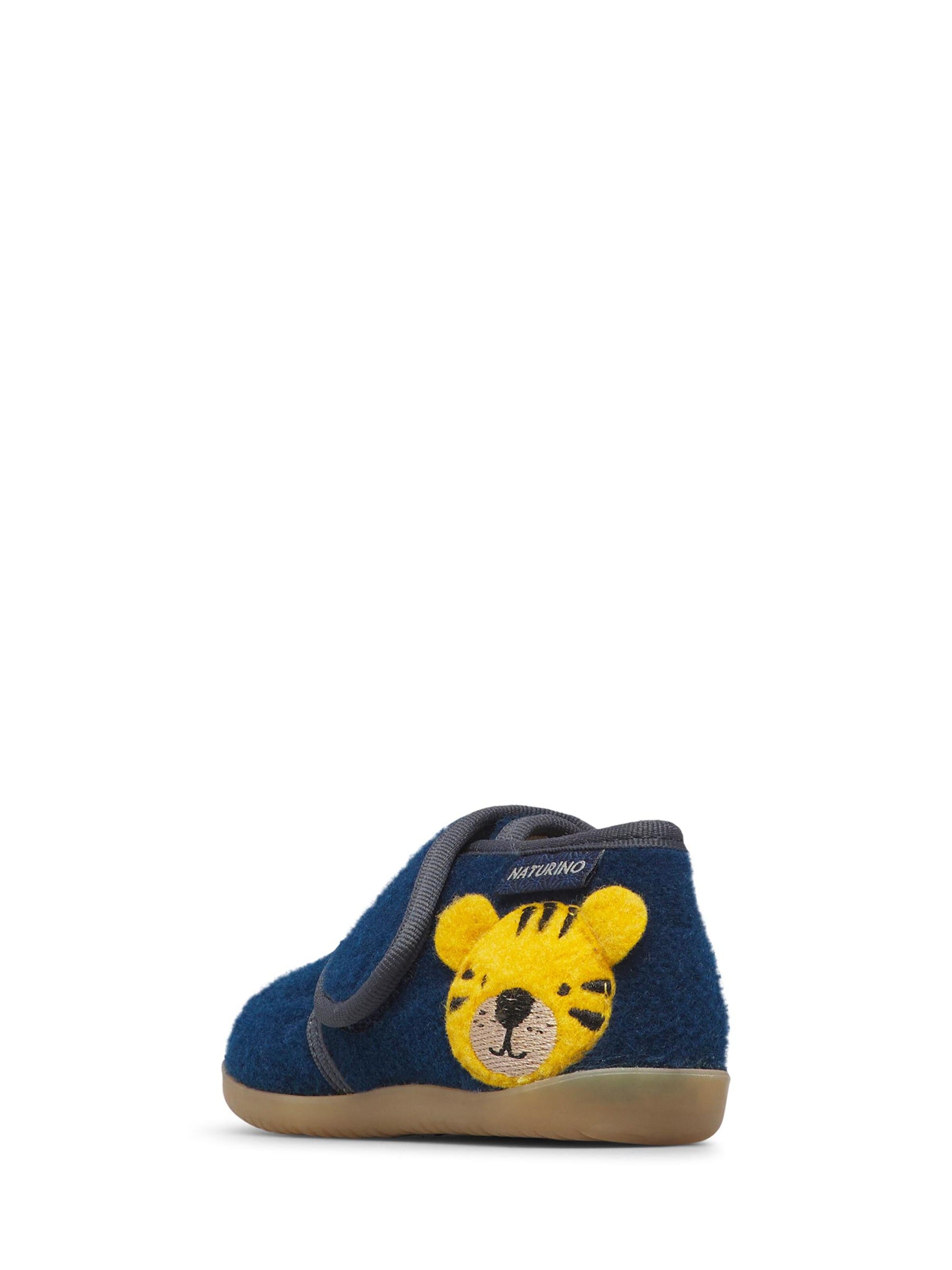 NATURINO Slipper 'SAMBY' in Blue