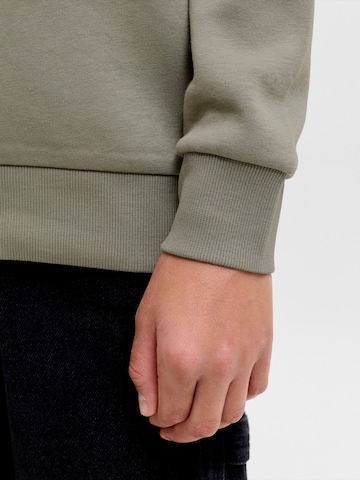 Bluză de molton de la Jack & Jones Junior pe verde