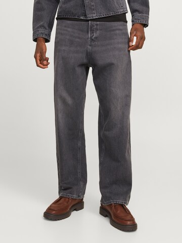 Loosefit Jeans 'JJIRon JJOriginal' di JACK & JONES in nero: frontale