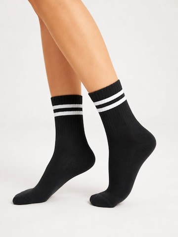 sockenkauf24 Athletic Socks in Black