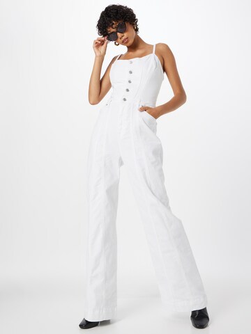 7 for all mankind Jumpsuit in Weiß