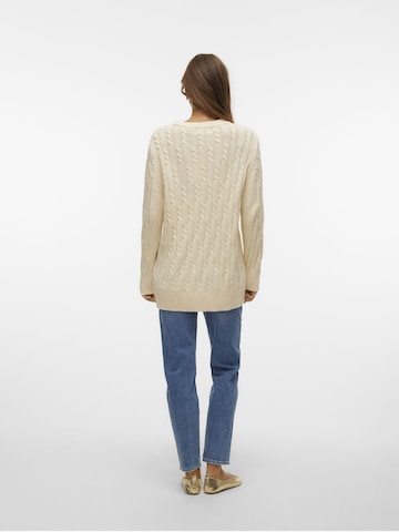 VERO MODA Sweater 'MATHILDE' in Beige