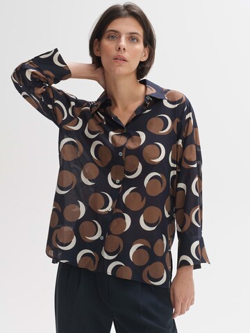 OPUS Bluse 'Fumina City' in Blau: Vorderseite