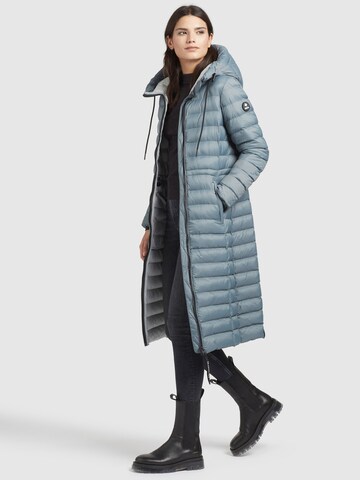 khujo Zimní kabát 'Mimi Shine' – modrá