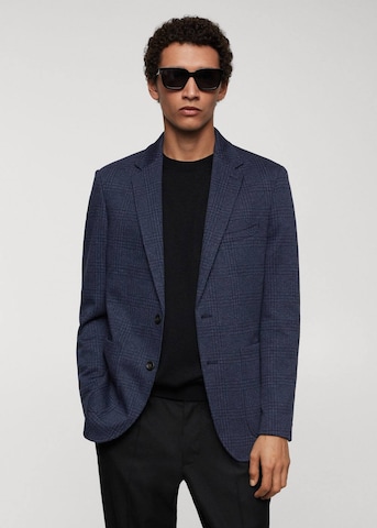 MANGO MAN Regular fit Suit Jacket in Blue: front