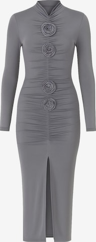 WOMAN VISION Jurk in Grijs: voorkant
