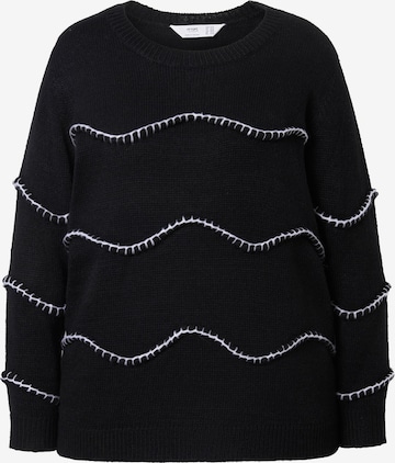 Angel of Style Sweater in Black: front