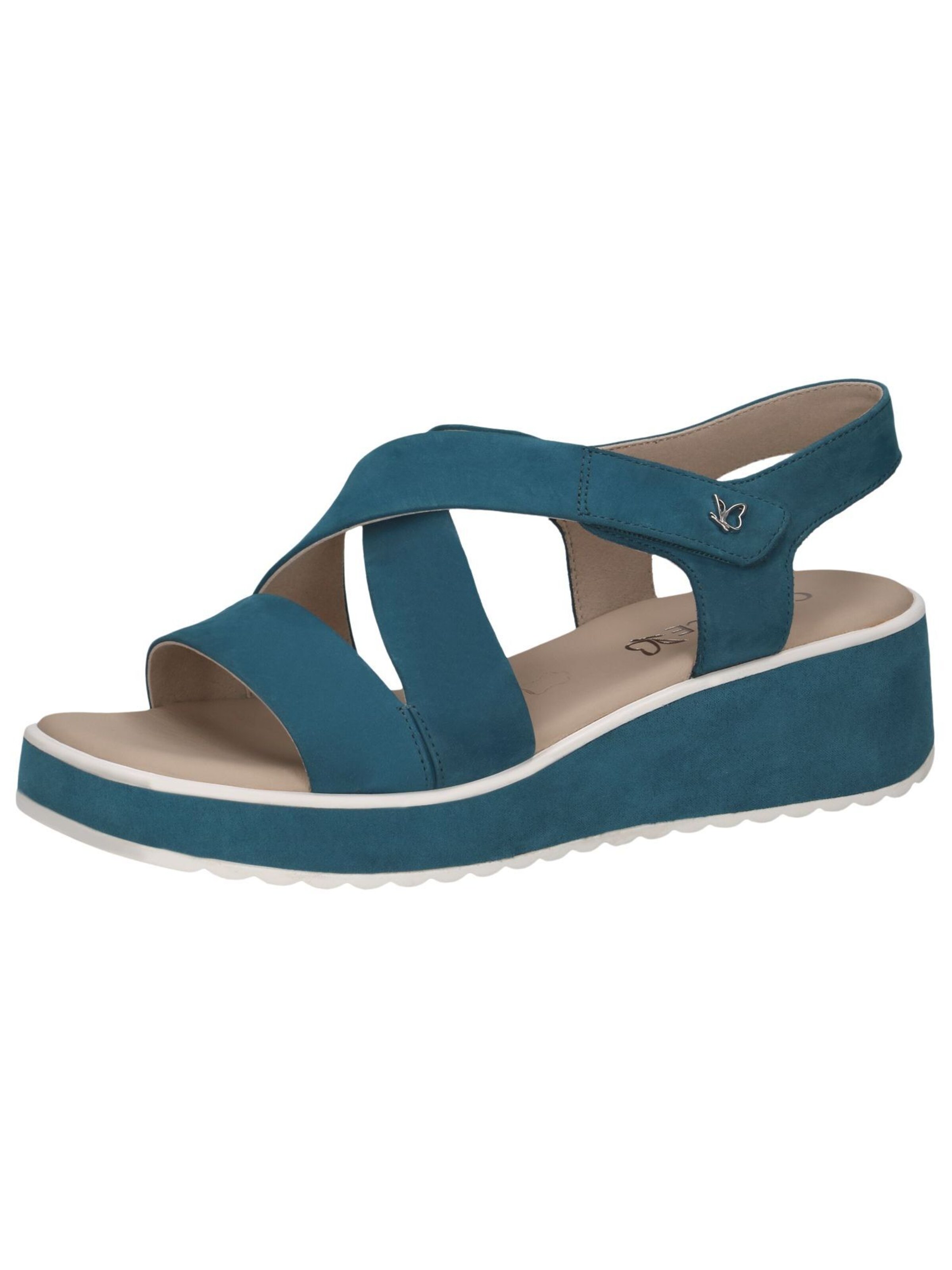 CAPRICE Sandale in petrol, Produktansicht