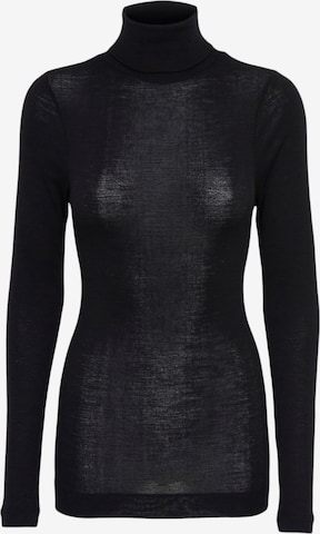 Seamless Basic Paita 'Lola' värissä musta: etupuoli