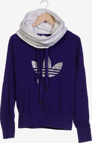 ADIDAS ORIGINALS Sweatshirt & Zip-Up Hoodie in XXXL in Purple: front