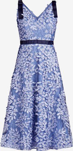 KLEO Cocktail Dress in Blue: front