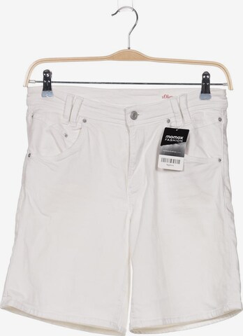 s.Oliver Shorts in M in White: front