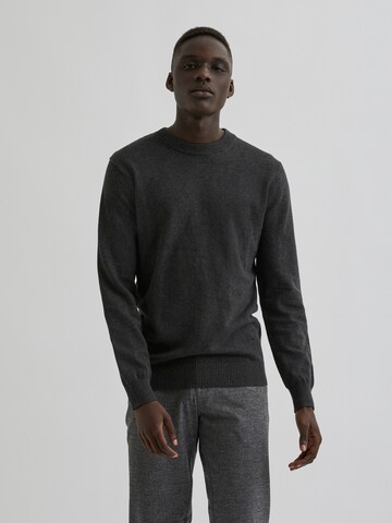 Bertoni Sweater 'Jonas' in Grey: front