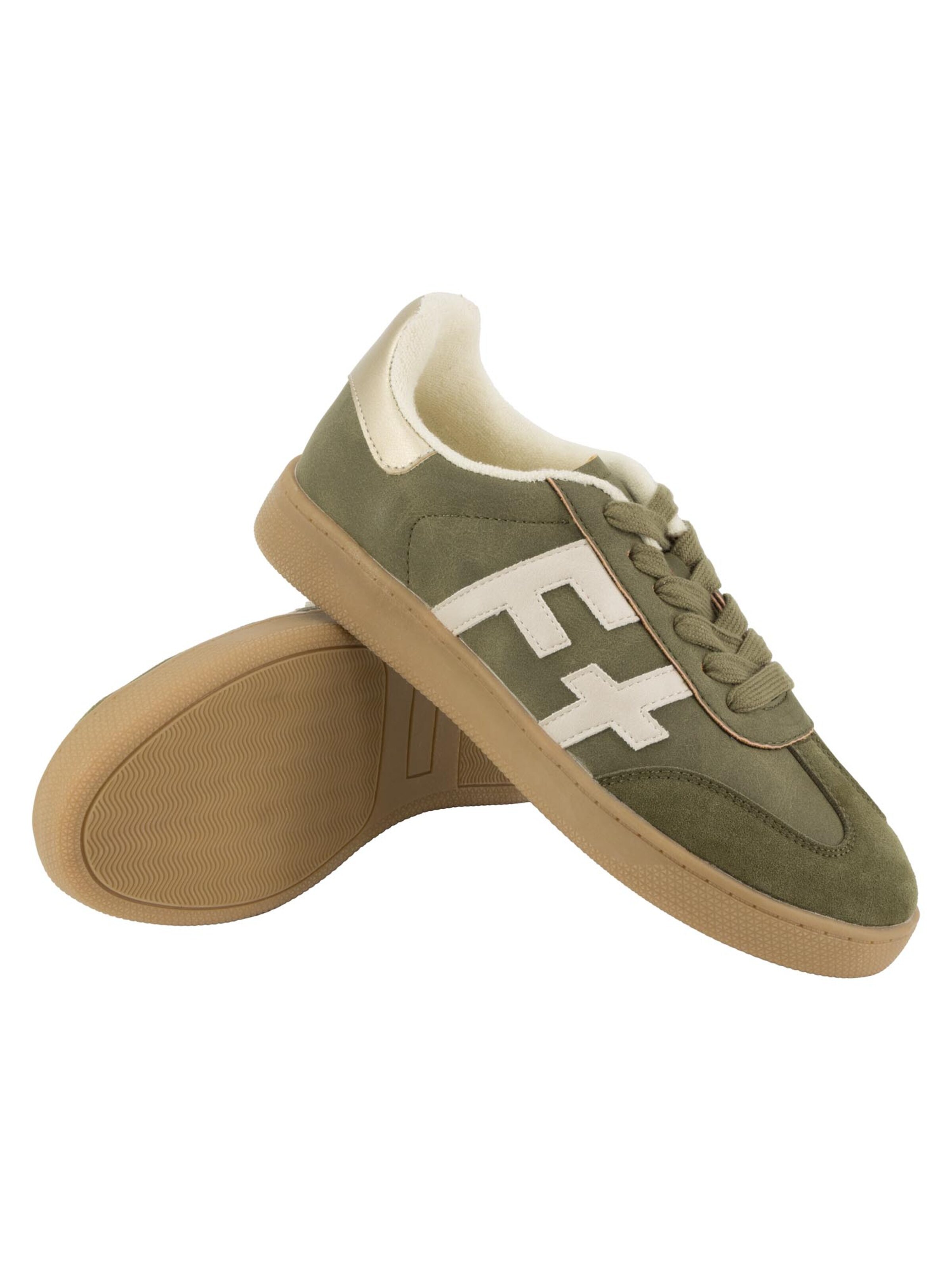 Piece Of Mind Sneakers laag 'Basic' in Groen