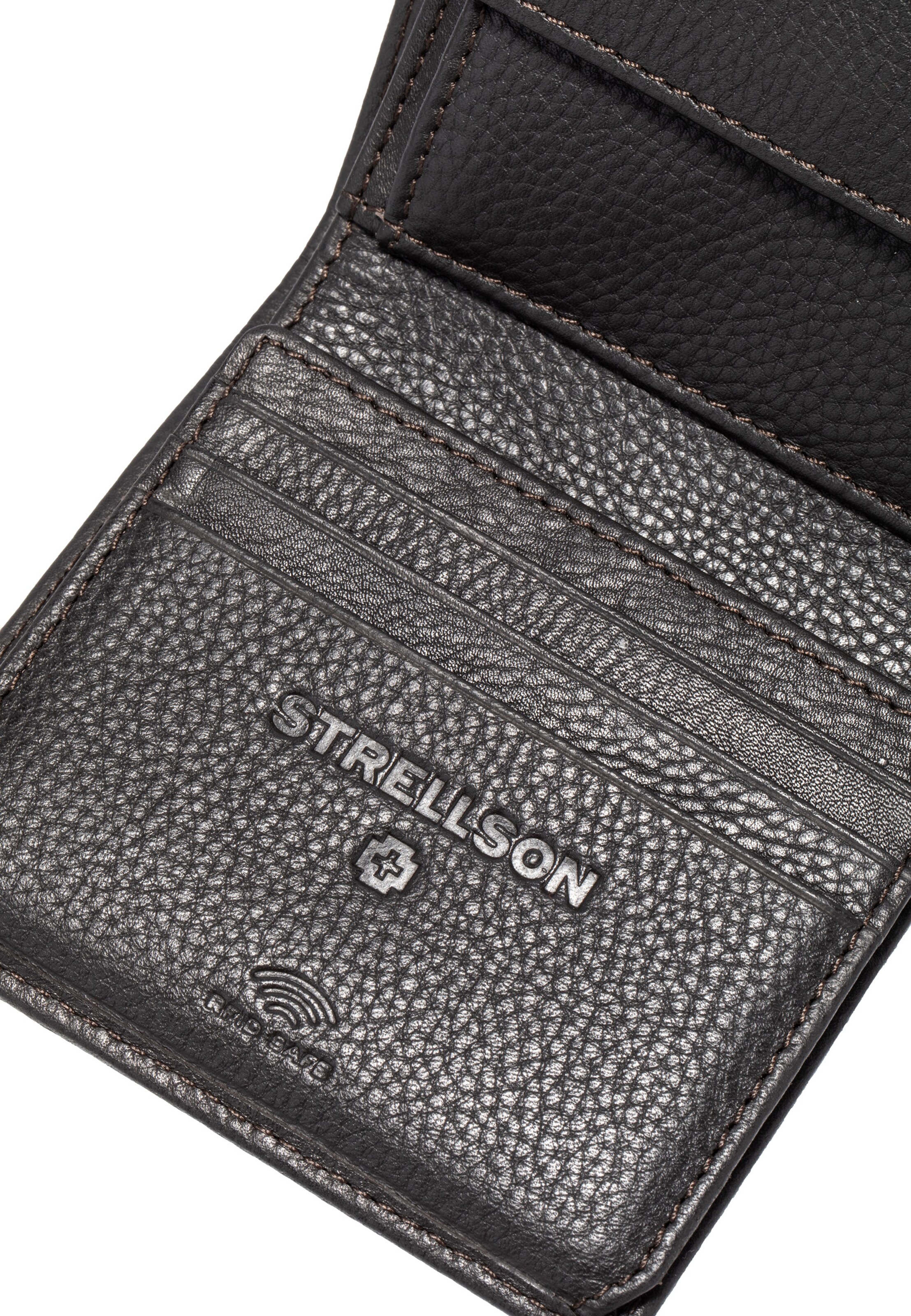 STRELLSON Portemonnee 'Dalston Reno' in Bruin