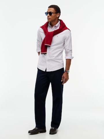 TOMMY HILFIGER Regular Fit Hemd 'Heritage' in Weiß