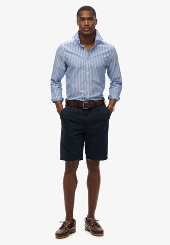Coupe regular Chemise Superdry en bleu