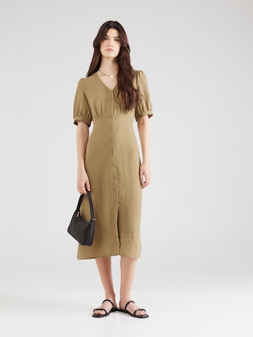 PIECES Shirt Dress 'MADDIE' in Green: front