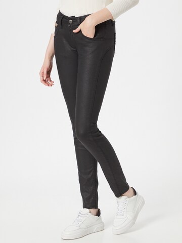 Herrlicher Skinny Jeans 'TOUCH' in Zwart: voorkant