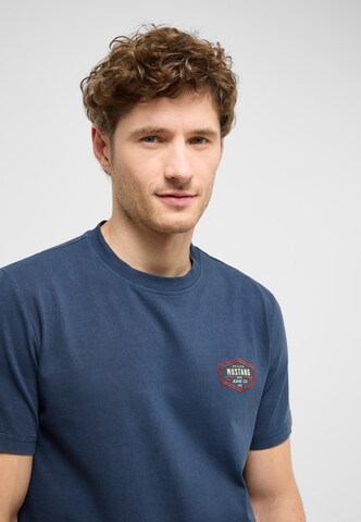 MUSTANG Shirt 'Austin' in Blau