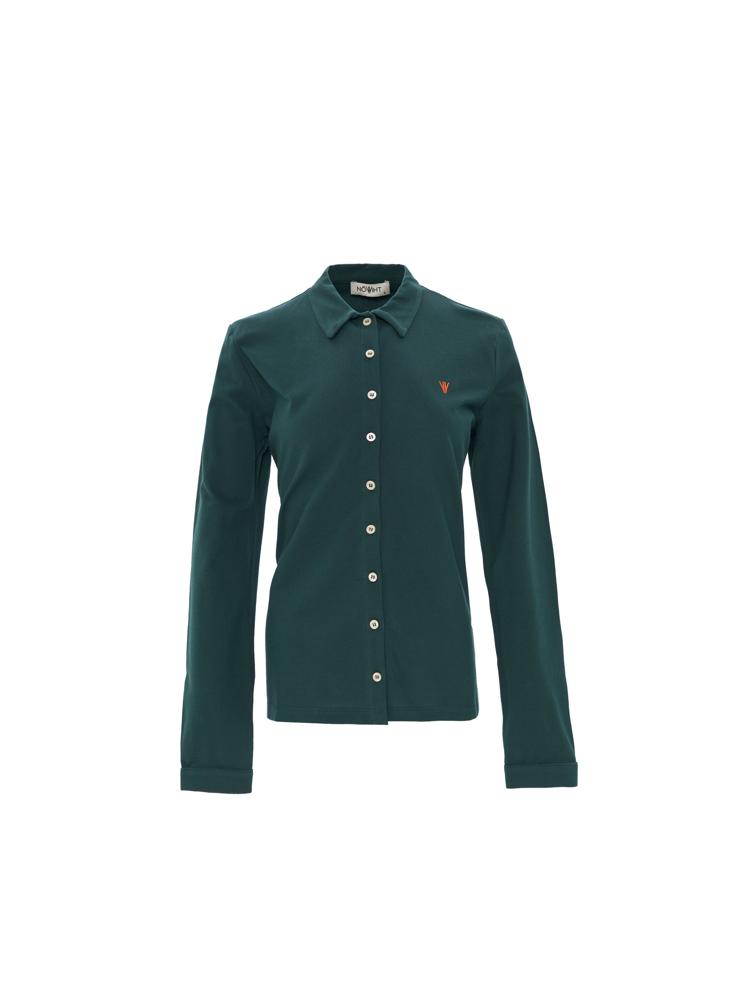 NOWIHT Blouse 'Vivienne' in Green: front