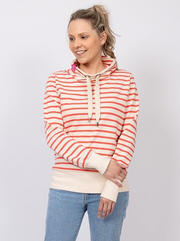 Sweat-shirt 'Kooveljau' salzhaut en beige : devant