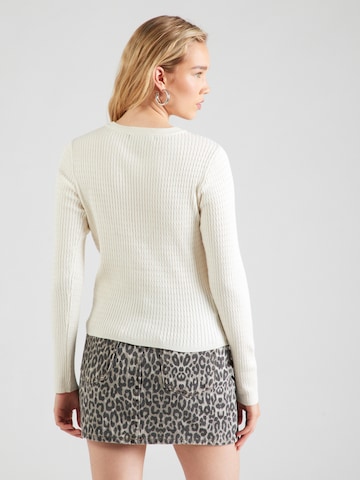 Pulover 'VMSILJE' de la VERO MODA pe alb