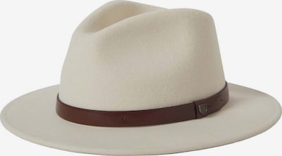 Skrybėlaitė 'MESSER FEDORA' iš Brixton, spalva – šokolado spalva / natūrali balta, Prekių apžvalga