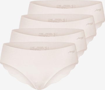 SLOGGI Boyshorts 'ZERO Modal 2.0' in White: front