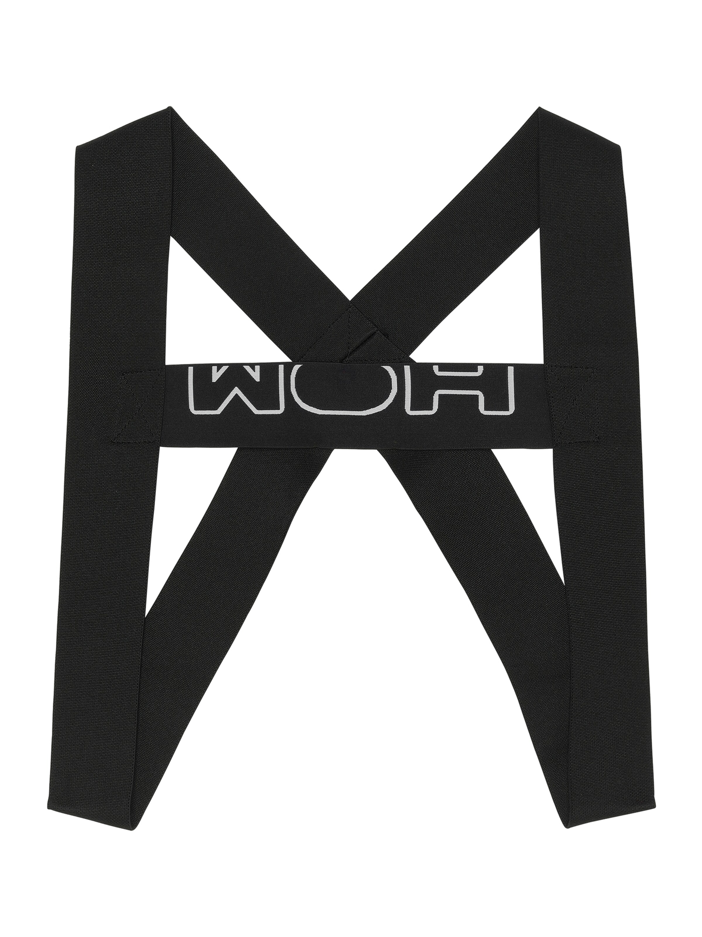 WOH Undershirt ' Sexy Fun ' in Black: front