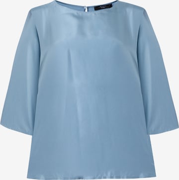 Bluză 'FASTOSO' de la Weekend Max Mara pe albastru: față