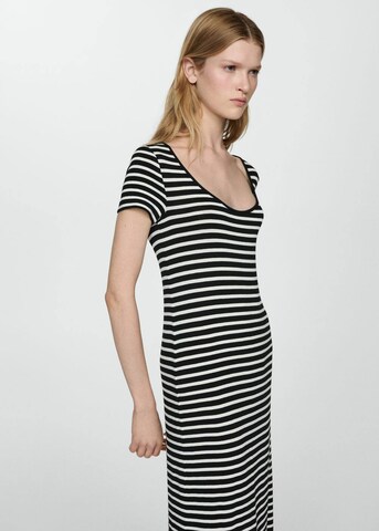 MANGO Jurk 'Venice' in Zwart