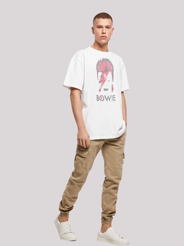 F4NT4STIC Shirt 'David Bowie ' in Weiß
