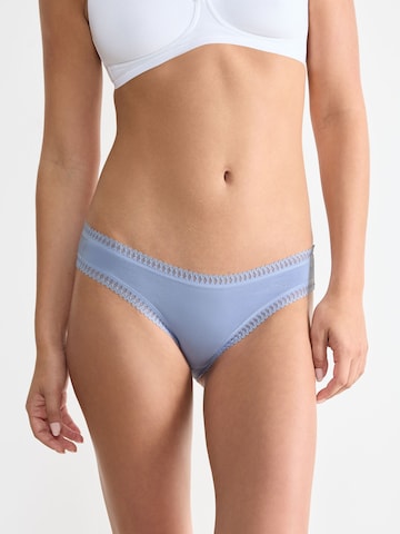 SLOGGI Slip ' Blue GO Crush ' in Blauw: voorkant