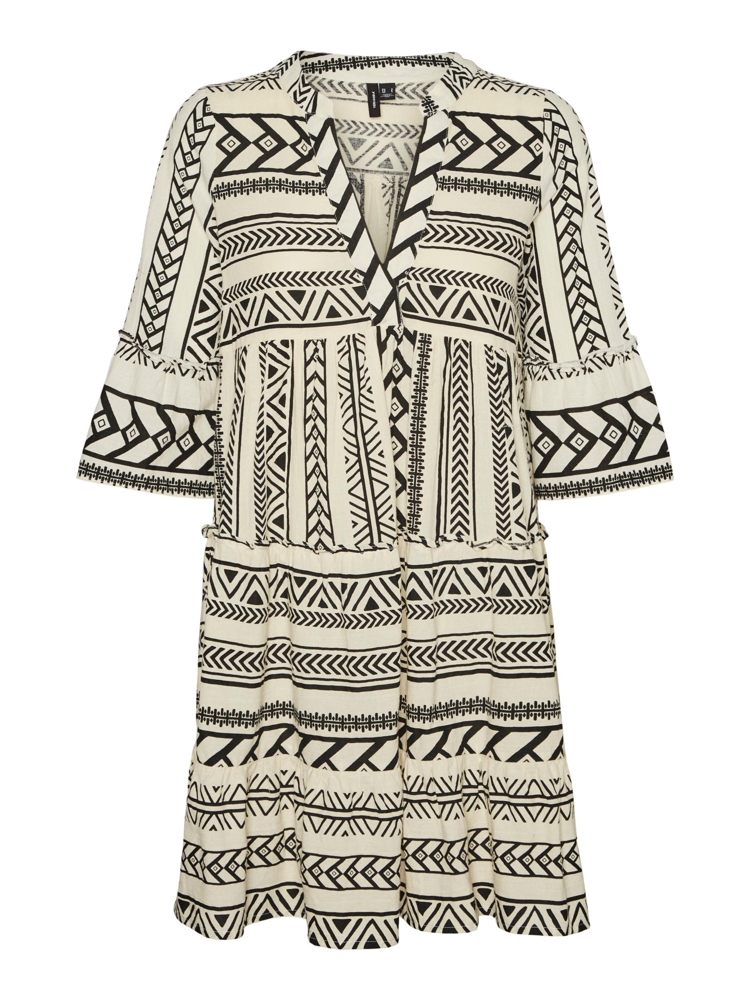 VERO MODA Skjortklänning 'Dicthe' i beige: framsida