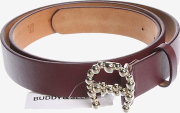 AIGNER Gürtel XL in Rot: Vorderseite