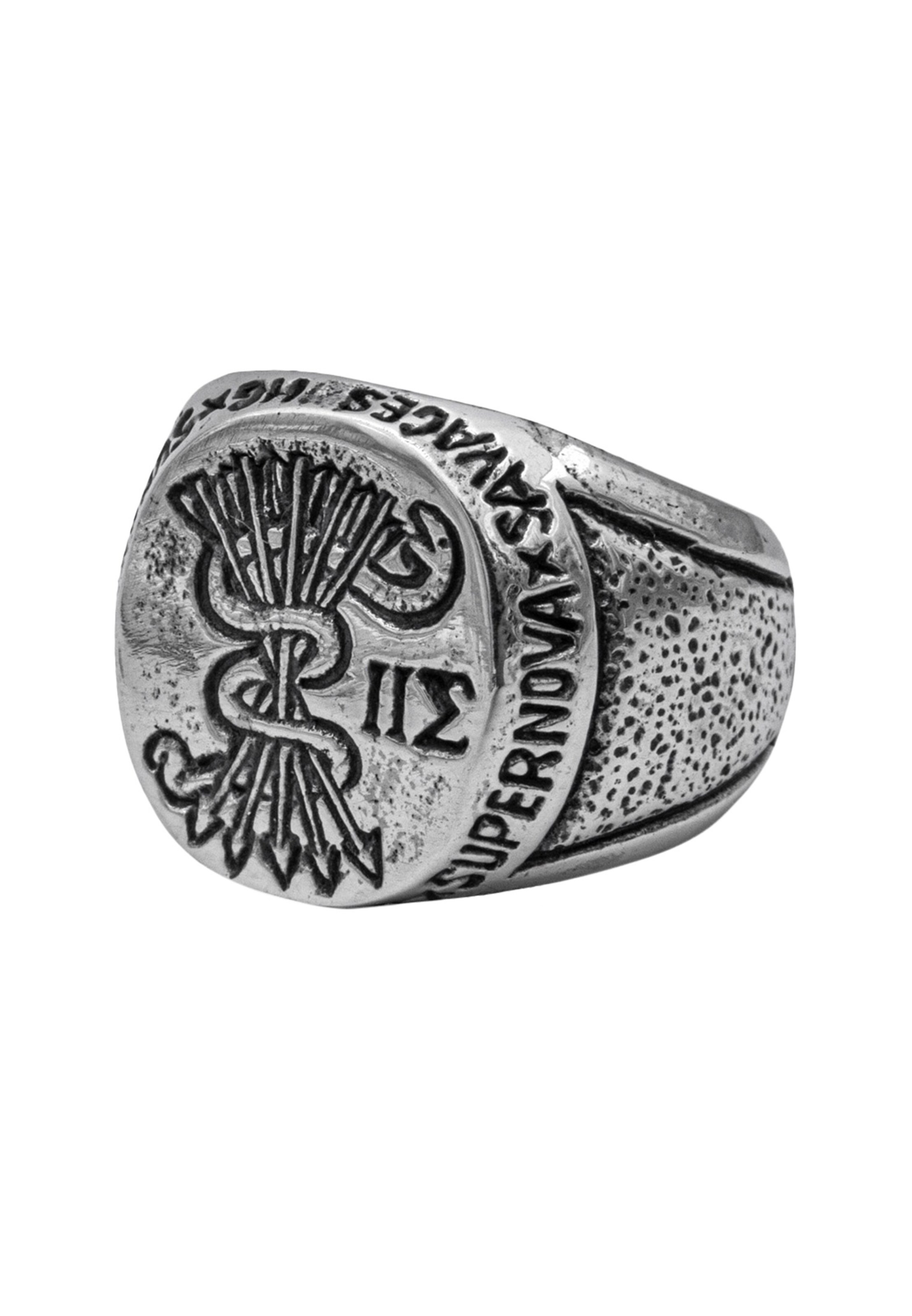 Haze&Glory Ring 'Savage' in Silber