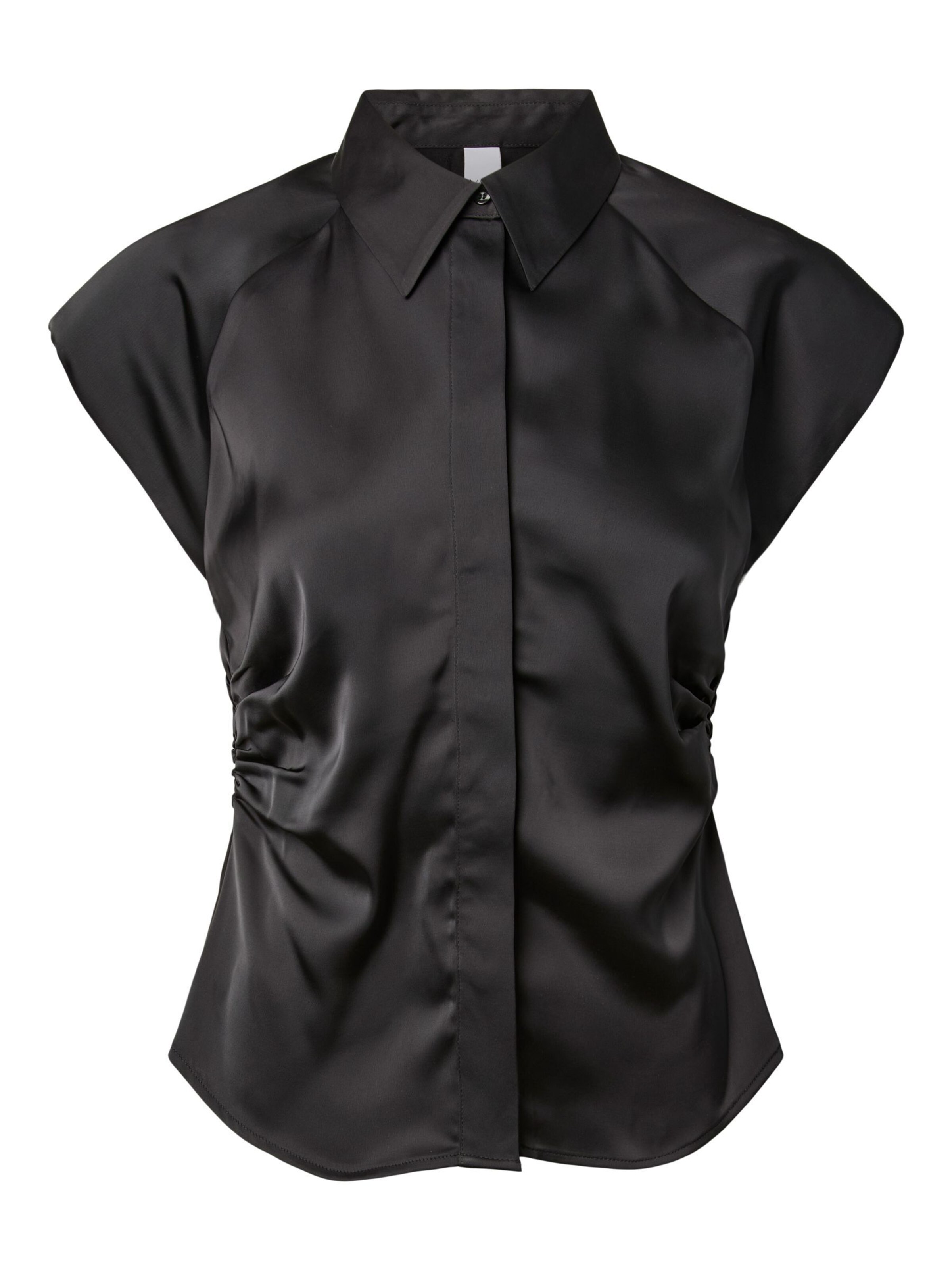 YAS Blouse 'YASPella' in Zwart: voorkant