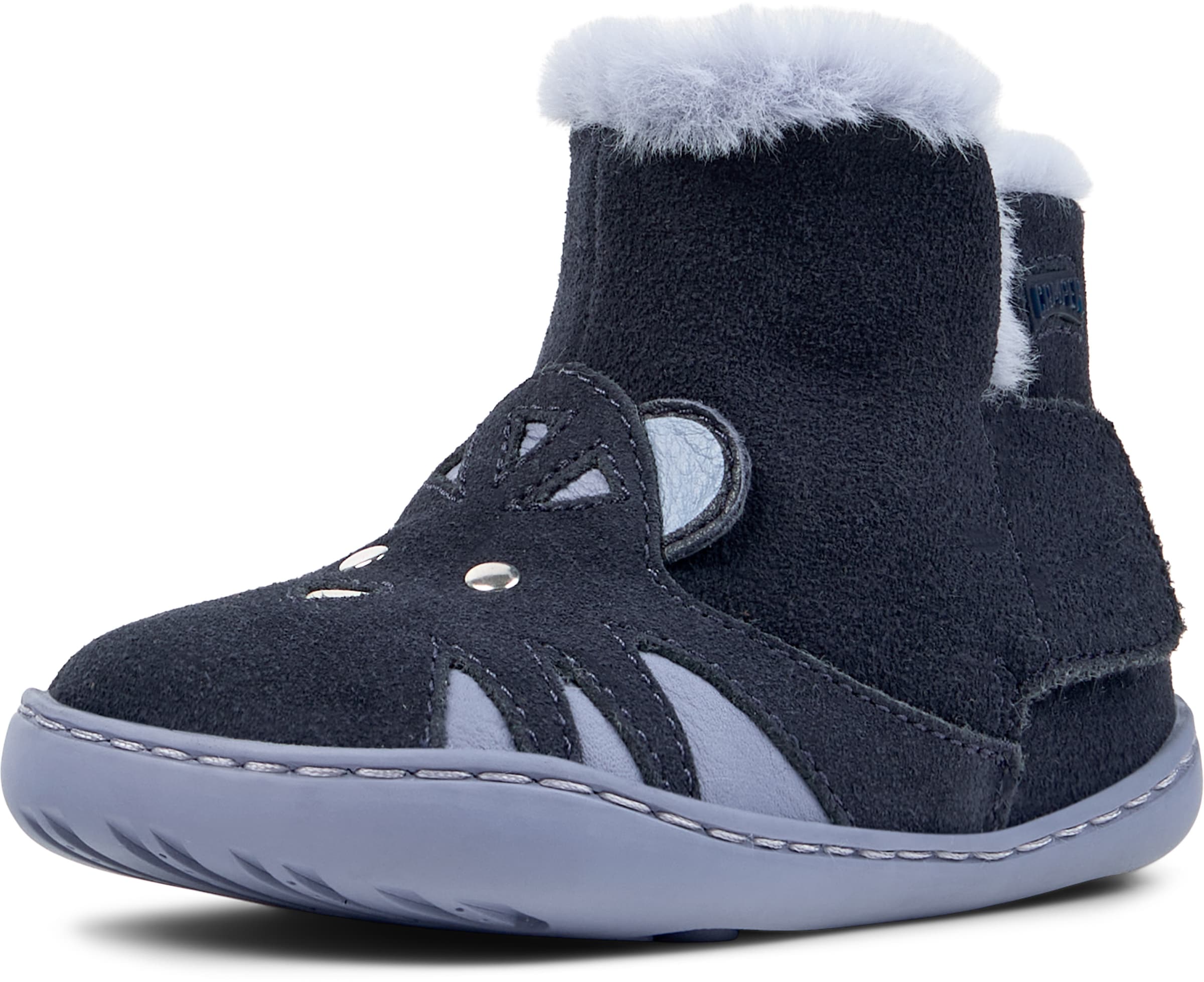 Bottes de neige ' Peu Cami ' CAMPER en bleu : devant