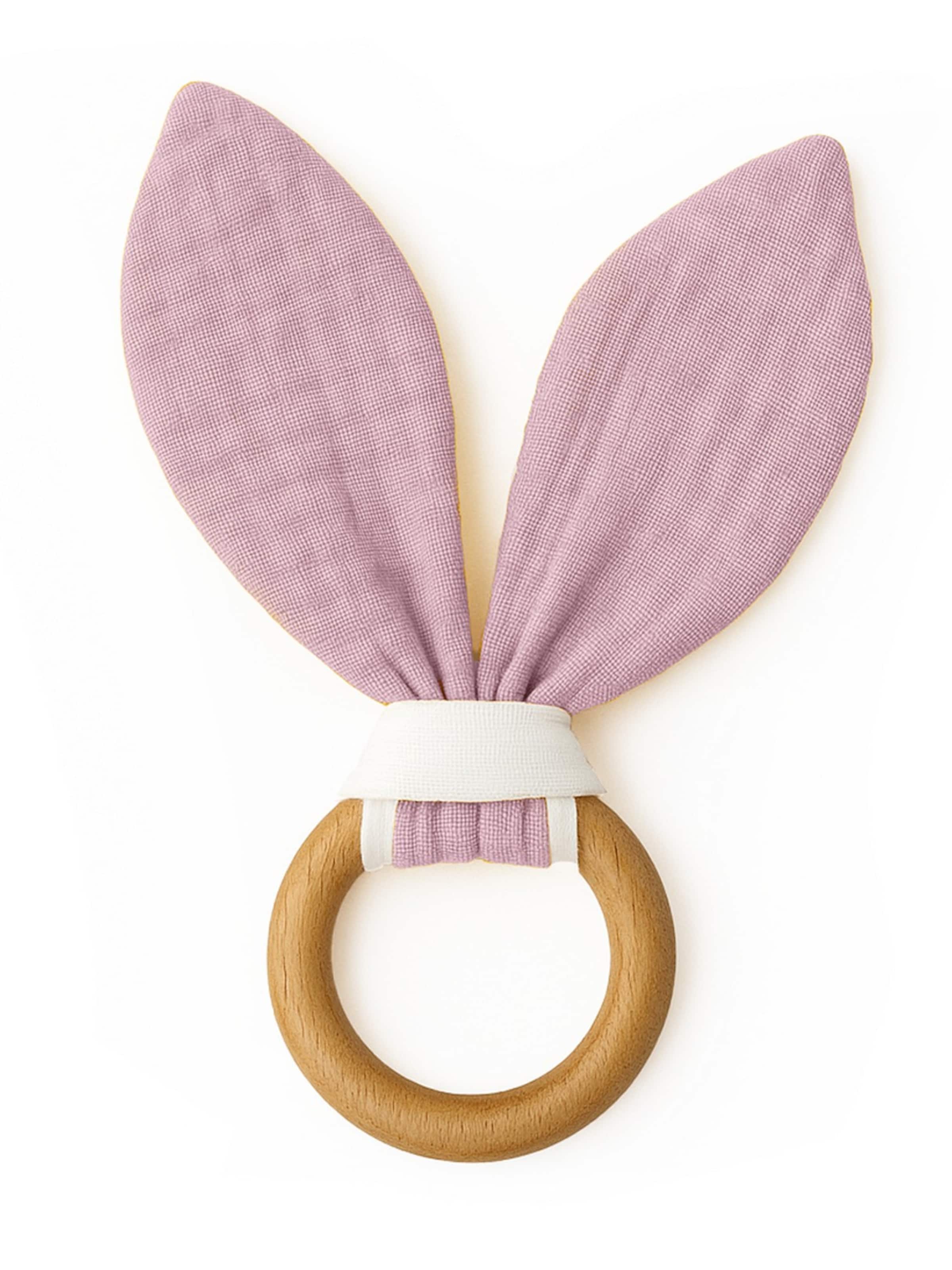 PAPATE Smykker 'Teething' i pink: forside